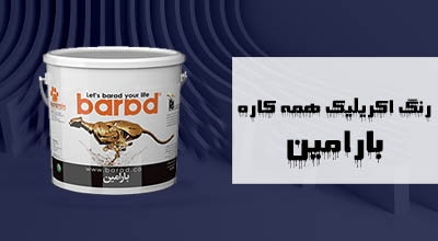 رنگ اکریلیک همه کاره بارامین